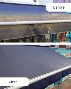 Awning Cleaning London Before After Skylark Services
